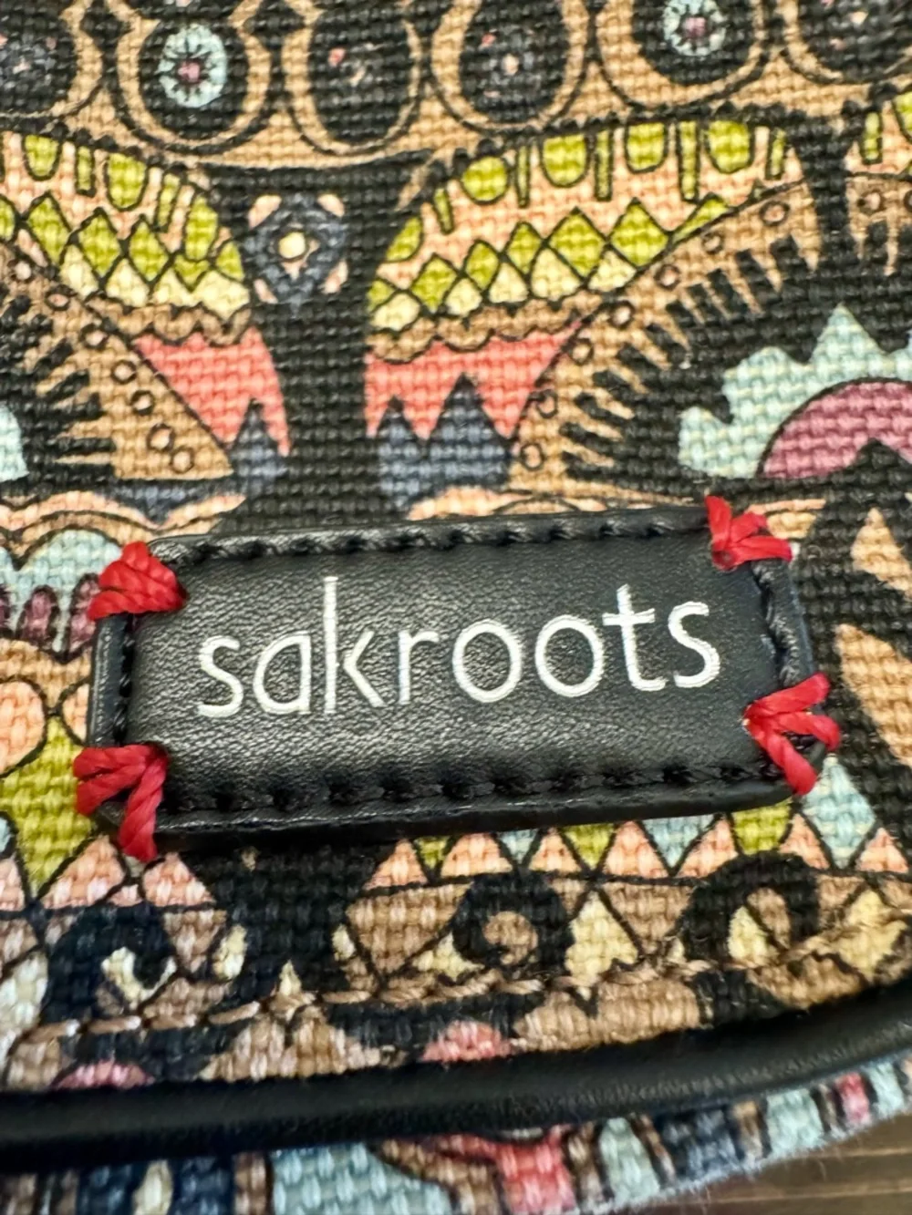 Sakroots‎ Multicolor Boho Canvas Convertible Backpack/Crossbody
